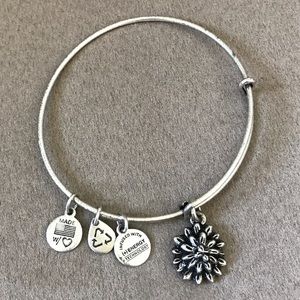 Alex and Ani Water Lily Energy Bracelet